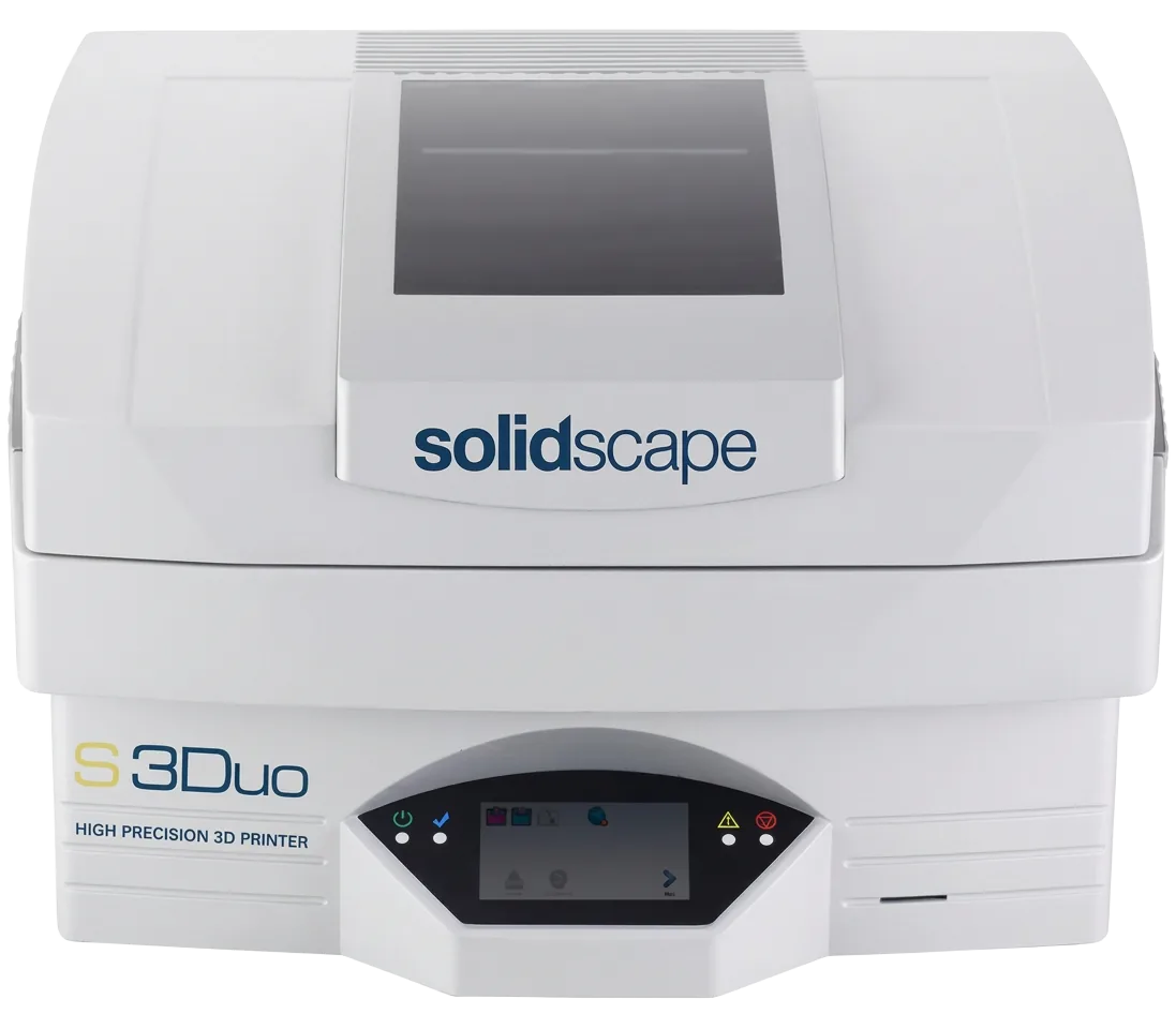 S3Duo with Solidjet — industrial 3D printer